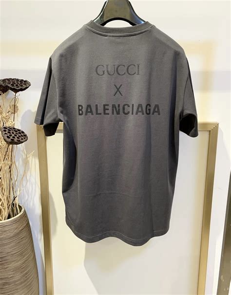 gucci per balenciaga t-shirt|gucci x balenciaga shoes.